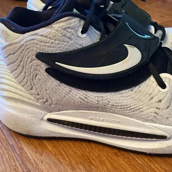 Nike KD 14 TB black/white mens shoe size 9 - great condition - Picture 7 of 9